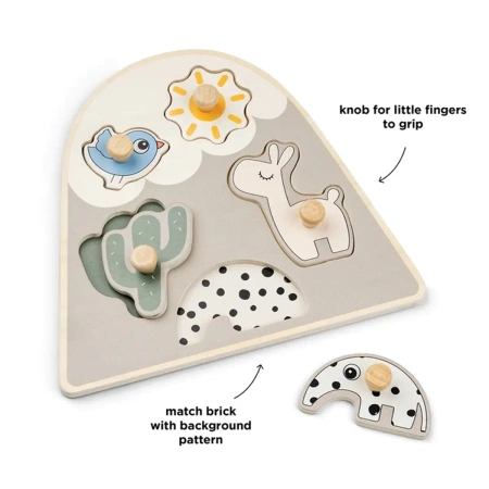 Done By Deer Puzzle Drewniane Lalee