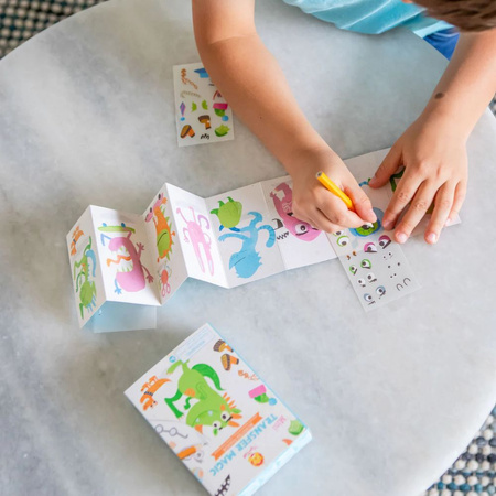 Tiger Tribe Zestaw z Folią Transferową - Wesołe Potworki