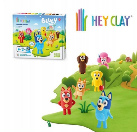 Hey Clay Bluey + akcesoria 15-pak