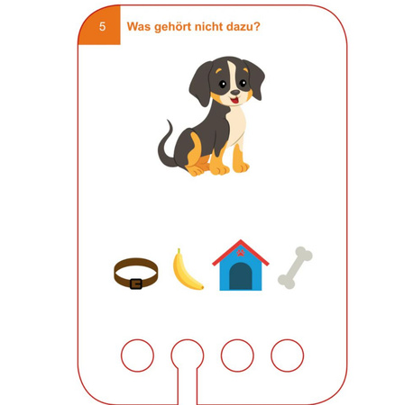 WiemTo Zestaw Startowy dla dzieci 5+. Pudełko WiemTo i 1 Zestaw Kart