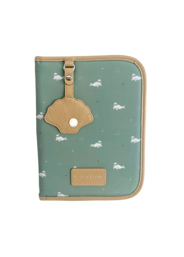 Play&Store - DOCUMENT HOLDER - organizer - seals/green