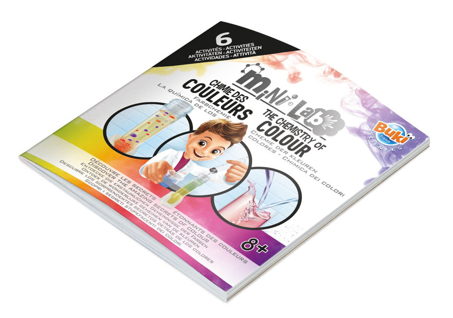 Mini lab, chemia kolorów