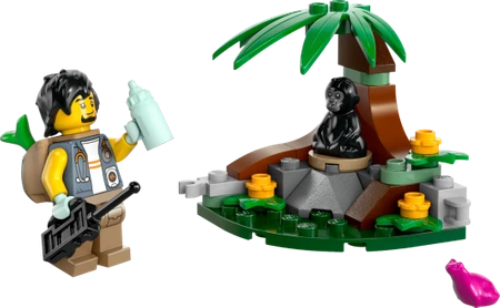 LEGO(R) CITY 30665 Spotkanie z malym gorylem