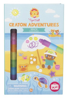 Tiger Tribe Kredkowe Przygody - Plaża - Tiger Tribe