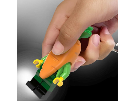 Brelok do kluczy z latarką LEGO® Marchewka