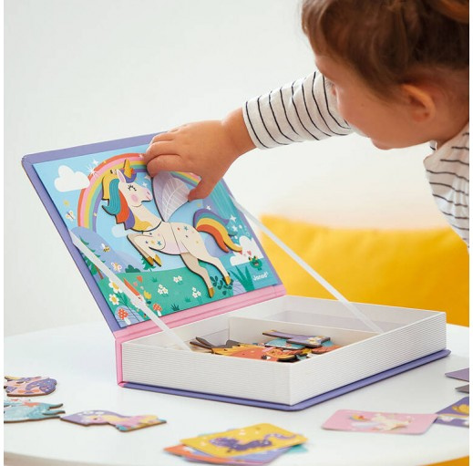 Magnetyczna układanka - jednorożec - MagnetiBook