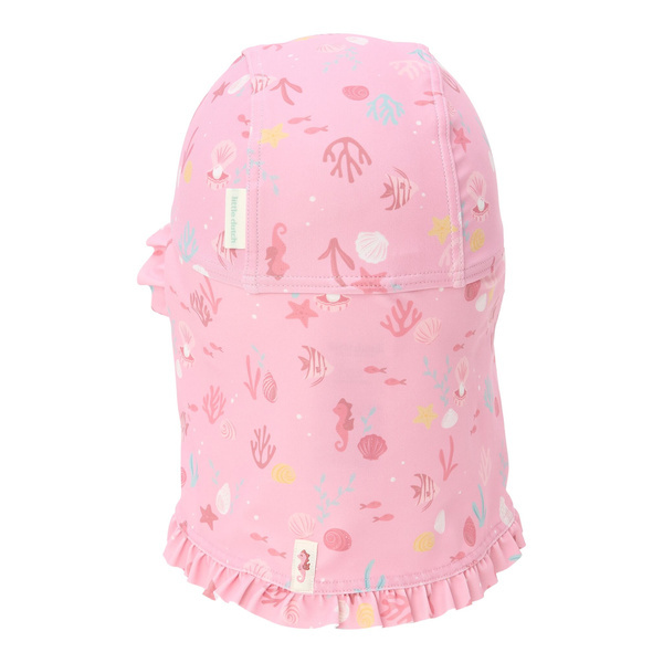 Little Dutch Czapeczka kąpielowa przeciwsłoneczna Ocean Treasures - rozm. 2