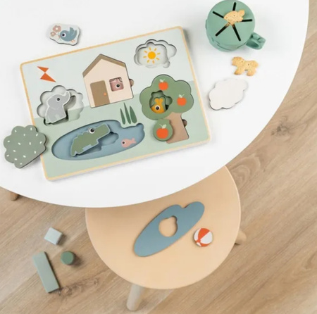 Done by Deer Puzzle Warstwowe Drewniane