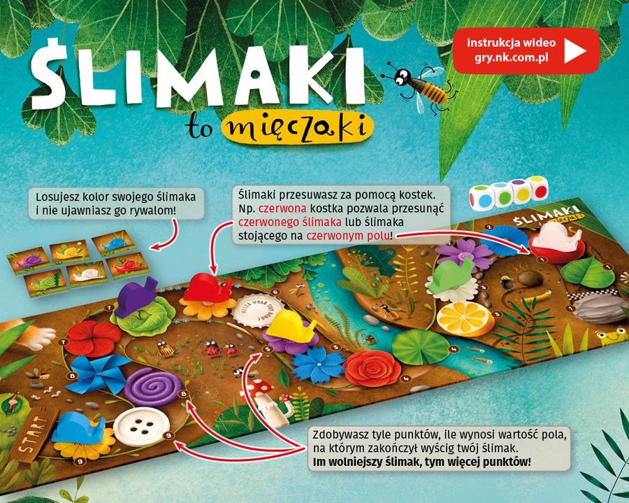 Ślimaki to mięczaki! GRA