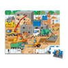 Janod Puzzle w walizce Plac budowy 36 elementów 4+