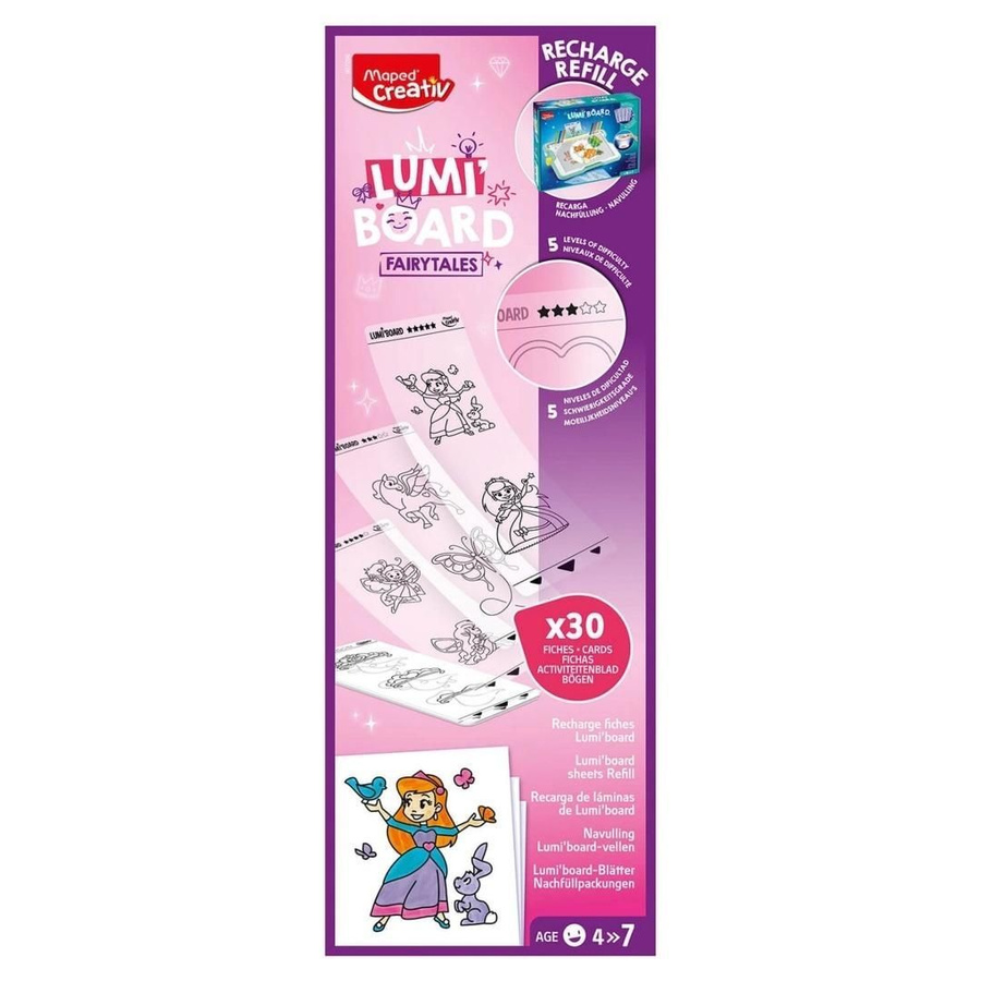 Creativ tablica Lumi Board zestaw uzupełniający wróżki