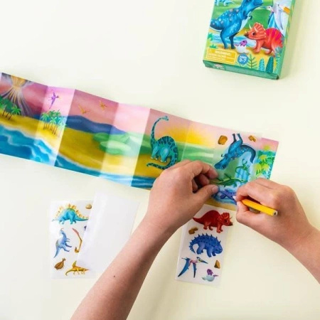 Tiger Tribe Zestaw z Folią Transferową - Dinozaury