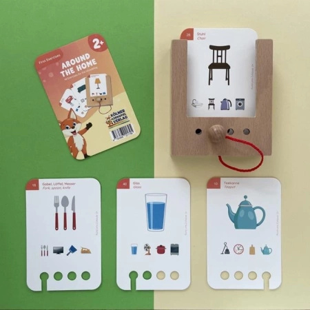 WiemTo Zestaw dla dzieci 2+. Pudełko WiemTo i 6 Zestawów Kart