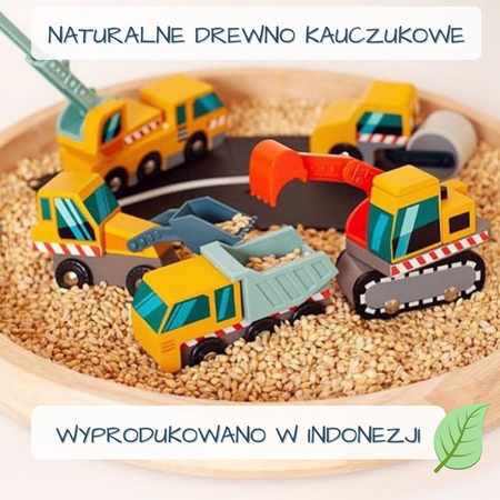 Drewniane pojazdy budowalne