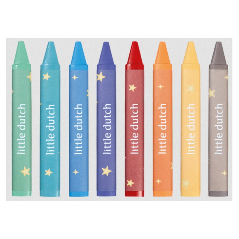 Little Dutch - Kredki woskowe Jim&Friends