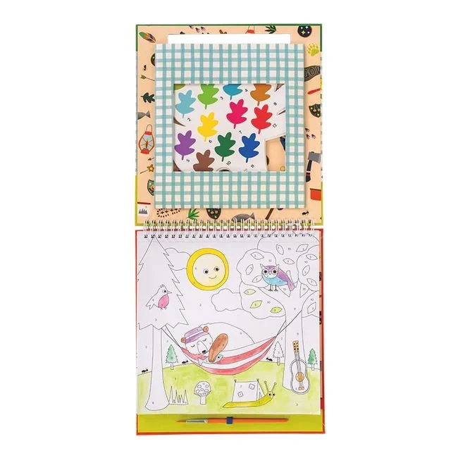 Przygoda Kolorowanka Maluj po Numerach z Farbkami 