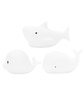 Zestaw MINI MORSKIE Lampki Silikonowe Białe 3 szt.