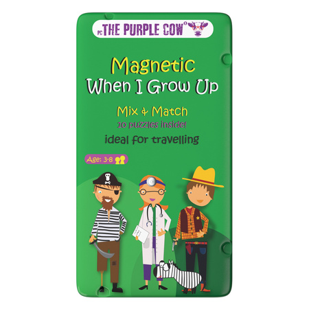Gra magnetyczna The Purple Cow - Układanka Zawody