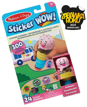 Sticker WOW, lody