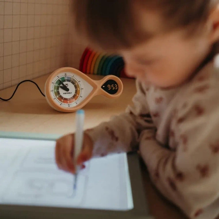 Kidywolf - KIDYALARM-BR - budzik - melonowy