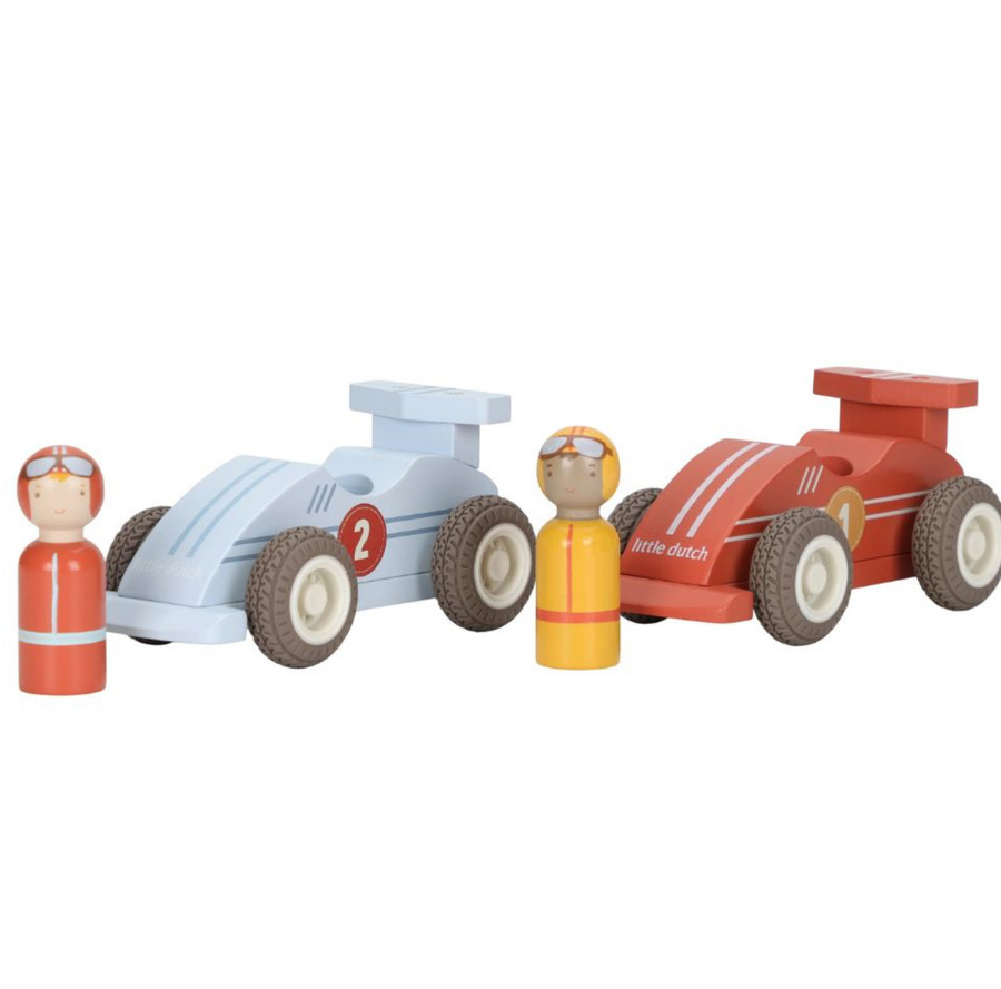 Little Dutch Samochody wyścigowe 2 sztuki 