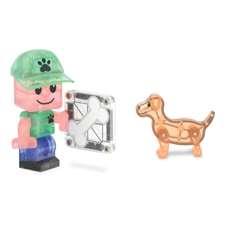 MAGNA-TILES® Klocki Magnetyczne Puppy Park 27 el. 1094 - uniwersalny MAGNA-TILES®