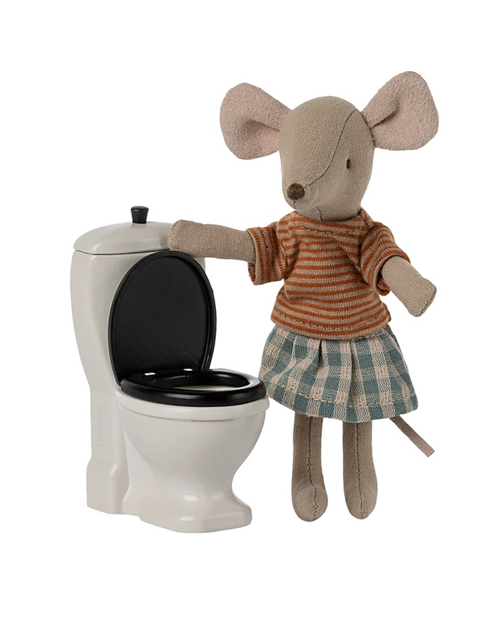 Akcesoria dla lalek - Miniature toilet