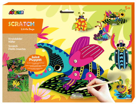 Wydrapywanki ruchome - Małe robaki