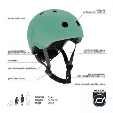 Kask dla dzieci Forest - S-M 3 +