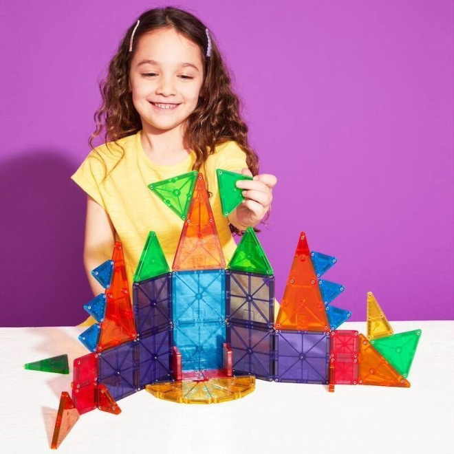 MAGNA-TILES® Klocki Magnetyczne COMBO microMAGS 46 el. - uniwersalny MAGNA-TILES