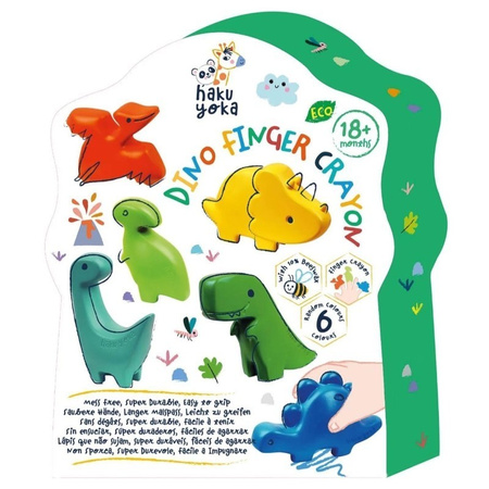 Kredki na palce - Dinozaury