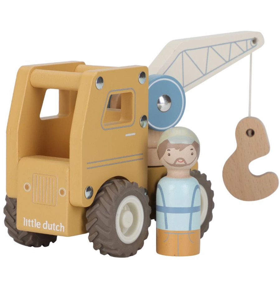 Little Dutch Ciężarówka z dźwigiem