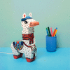 ZESTAW KREATYWNY DIY LAMPA 3D - LAMA