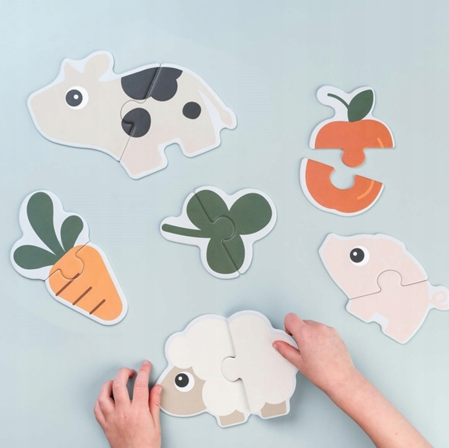 Done by Deer Pierwsze Puzzle Tiny Farm