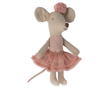 Myszka - Ballerina mouse, Little sister - Rose