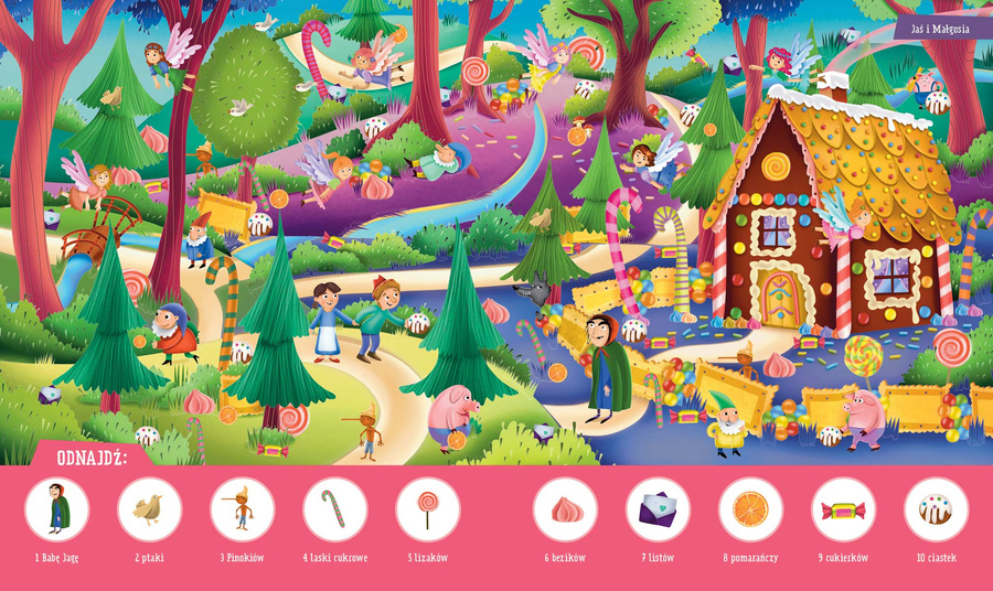 W krainie bajek. Wyszukiwanka