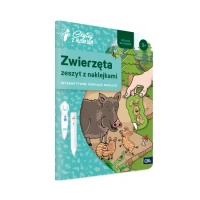 Zeszyt z naklejkami, zwierzęta