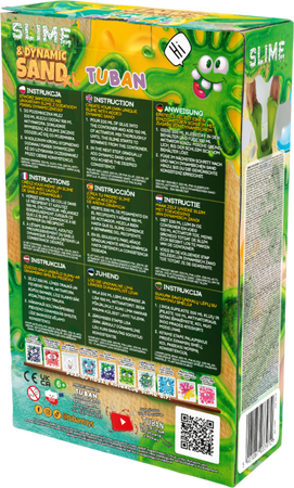ZESTAW – DIY TUBAN SLIME & DYNAMIC SAND XL