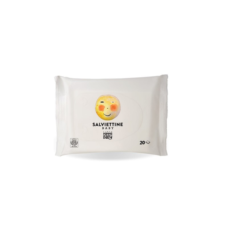 Linea MammaBaby- Nawilżane Chusteczki 20szt.