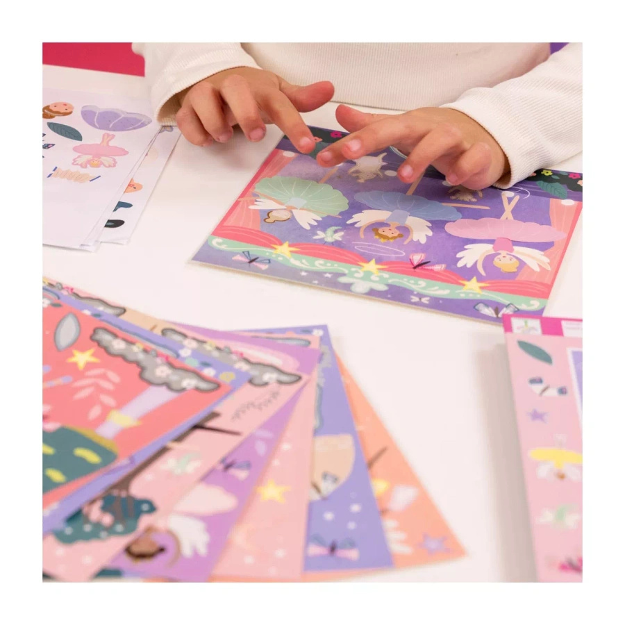 Baletnice Zestaw Pachnących Naklejek z Książeczką