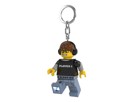 Brelok z latarką LEGO® MinifiguresTM–Gamer