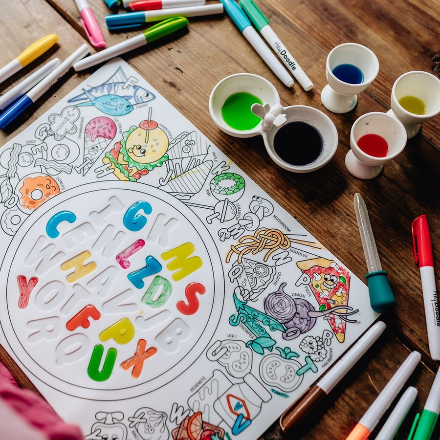 Flamastry do silikonowej Maty HeyDoodle