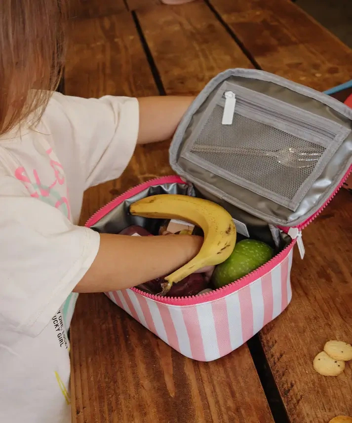 Hello Hossy Lunchbox Maxi Pink Stripes