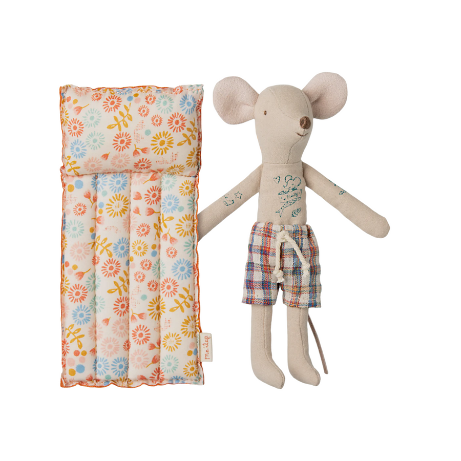  Myszka plażowa z materacem powietrznym, Tata - Kwiatek