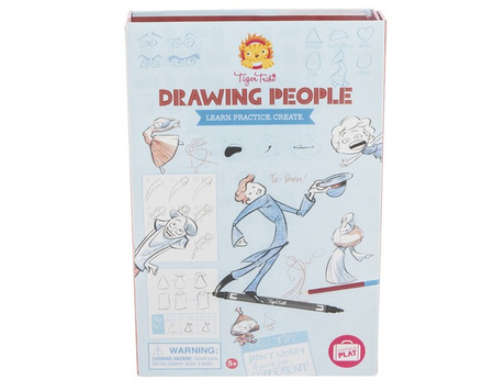 Tiger Tribe Zestaw Artystyczny - Rysowanie Postaci