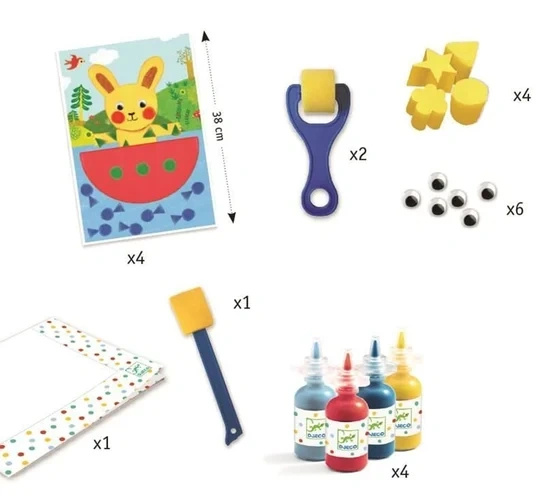 Zestaw artystyczny PRZYGODY ZABAWEK