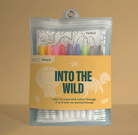 Duża mata silikonowa do kolorowania A3, Zwierzęta