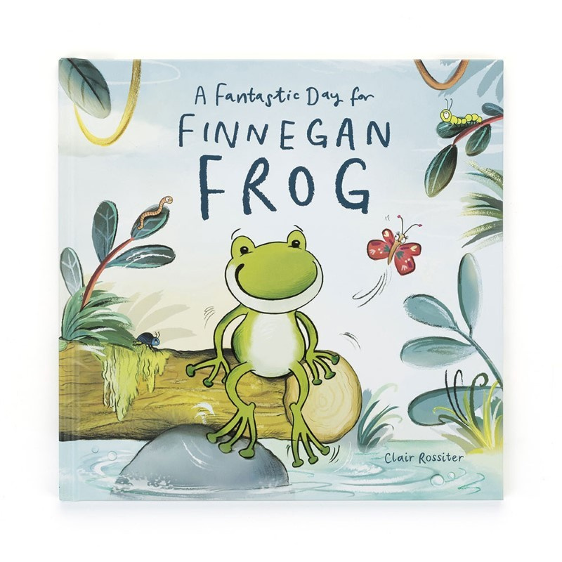 „A Fantastic Day for Finnegan Frog” Książeczka dla Dzieci