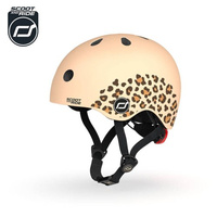 LEOPARD SCOOTANDRIDE KASK XXS-S DLA DZIECI 1-5 LAT