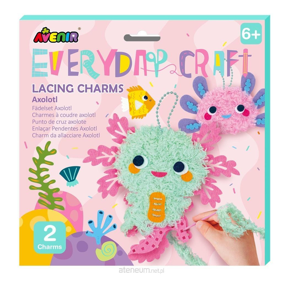 Stwórz zawieszkę - Aksolotl